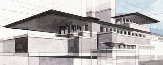 Fabio Barilari _ Frank Lloyd Wright - Robie House